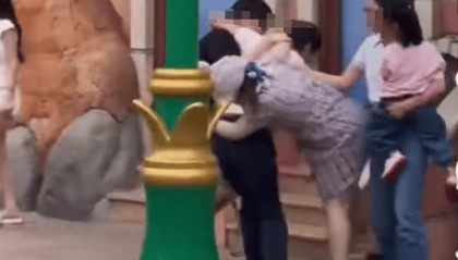 上海警方通报迪士尼打架事件：闫某某与女友在拍照时，因刘某某夫妻的女儿进入拍摄画面，引发冲突