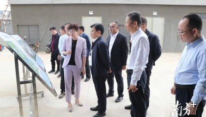 广州市海珠区委副书记、区长毛松柏率队到丰顺县开展对口帮扶工作调研活动