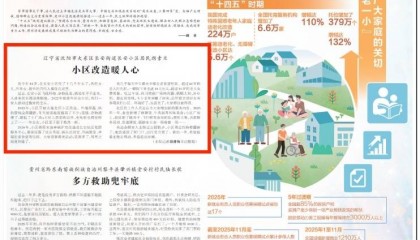 人民日报点赞沈阳长安小区：小区改造暖人心