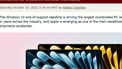 Windows 10退役引发换机潮，苹果Mac成最大赢家