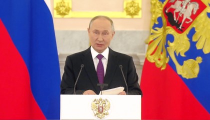 普京：愿在平等、不干涉内政和严格遵守国际法基础上与各国开展合作