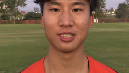 国青中场张志雄：我有勇气和信心，把没进世青赛的遗憾变成动力