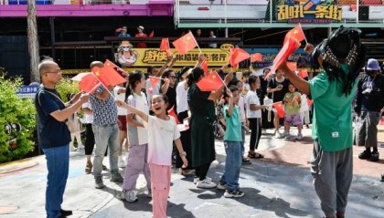 涪陵：歌曲快闪迎国庆 祝福祖国繁荣昌盛