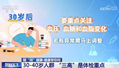 你的体检可能白做了！各年龄段“必查项”，现在看还不晚
