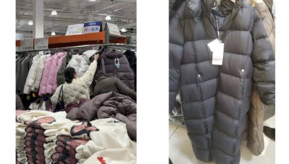 中产涌入超市抢300元羽绒服