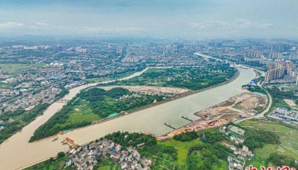 广西最大水上服务区——平陆运河钦州水上综合服务区实现通水