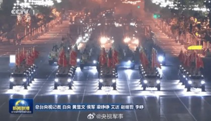 “我们的受阅装备是打仗的装备，一声令下，就能从阅兵场开向战场”