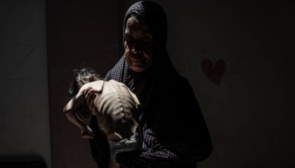 特写｜饥饿围城：加沙的生死挣扎