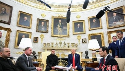 泽连斯基抵美：希望中东和平势头有助于结束乌克兰危机