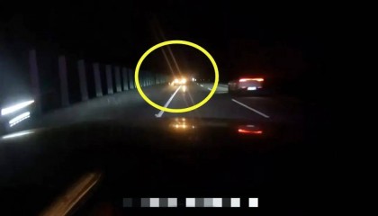 一家三口在广西高速上逆行12公里，近百辆车“懵”了