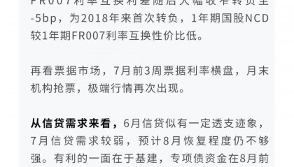 【今日推荐】NCD与票据同创新低之后—货币市场工具观察