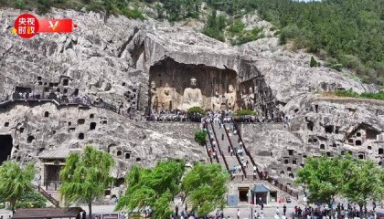 习近平河南行丨千龛邻峭壁 瑰宝绽芳华——走进龙门石窟