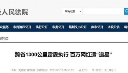 网红女歌手刚开完演唱会，就被执行人员控制了……