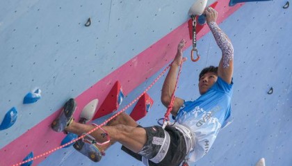 全运会丨攀岩项目开赛