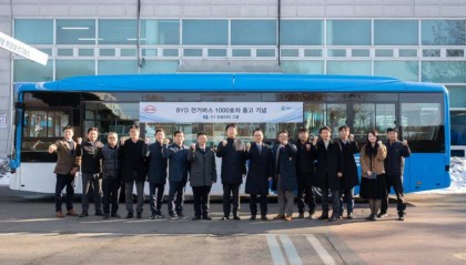 超1000辆！比亚迪电动大巴这一国家交付破纪录