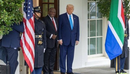 特朗普会见南非总统时起争执
