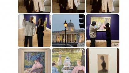 杜海涛章泽天伦敦看展合影，网友直呼神奇：没想到他俩还认识