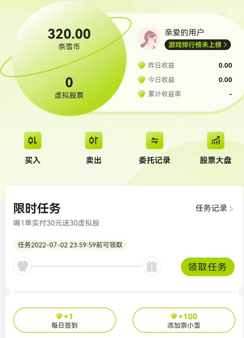 买卖虚拟股票、挂钩港股、还能杠杆交易！奈雪的茶给顾客送"股票"？究竟啥情况？