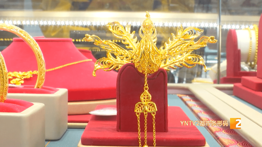 金价上涨！昆明黄金饰品畅销