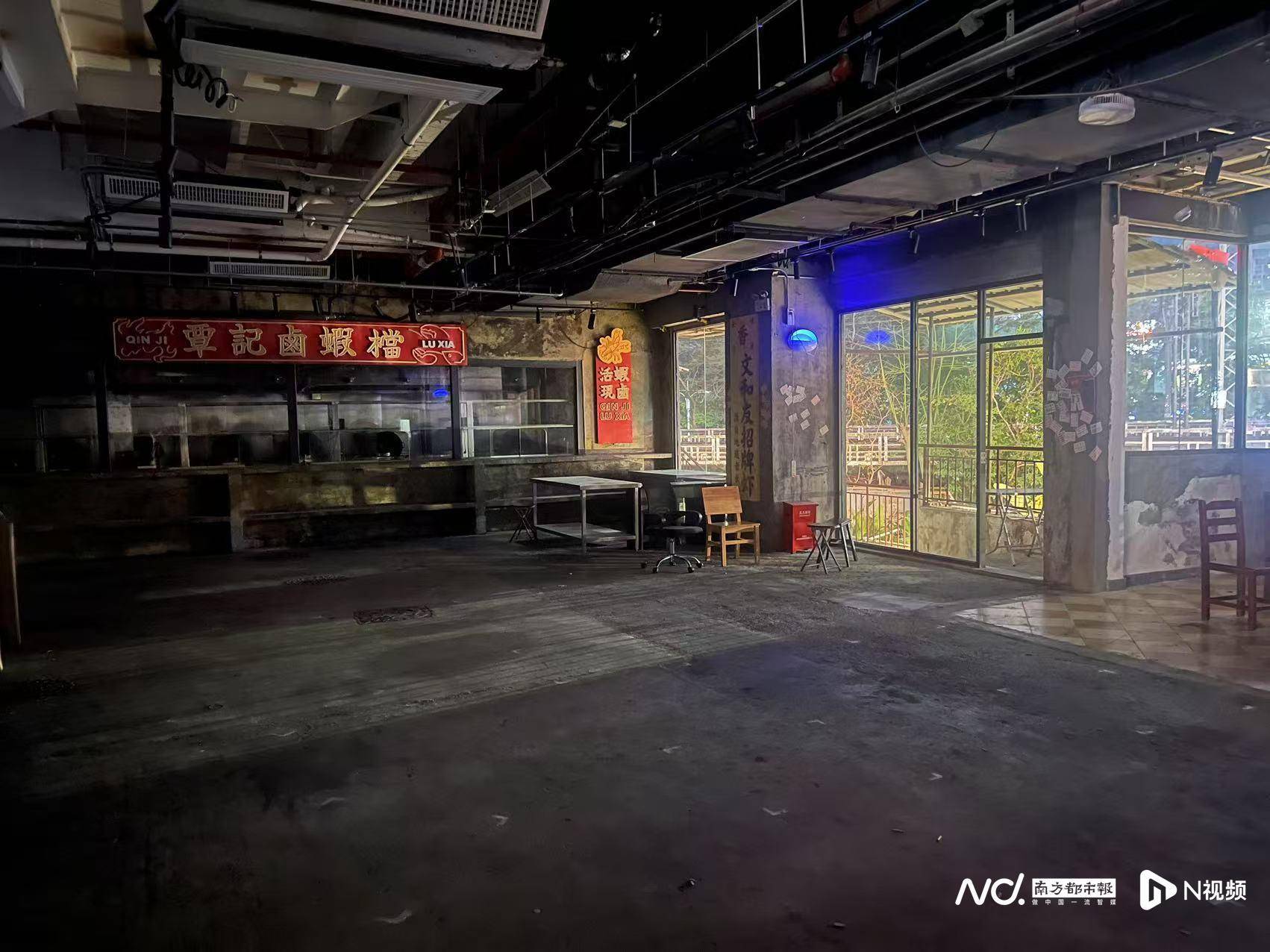 广州撤店后实探深圳文和友：大片商铺空置，靠湘菜笨罗卜引流