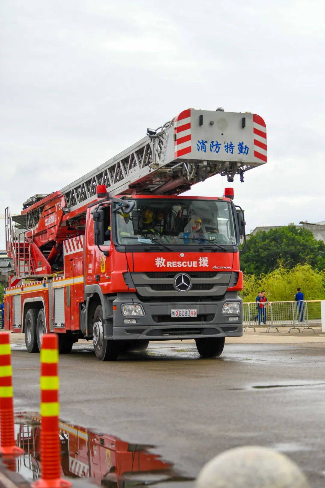 燃动赛场!三明消防激战 2025全省岗位练兵“龙虎榜”比武