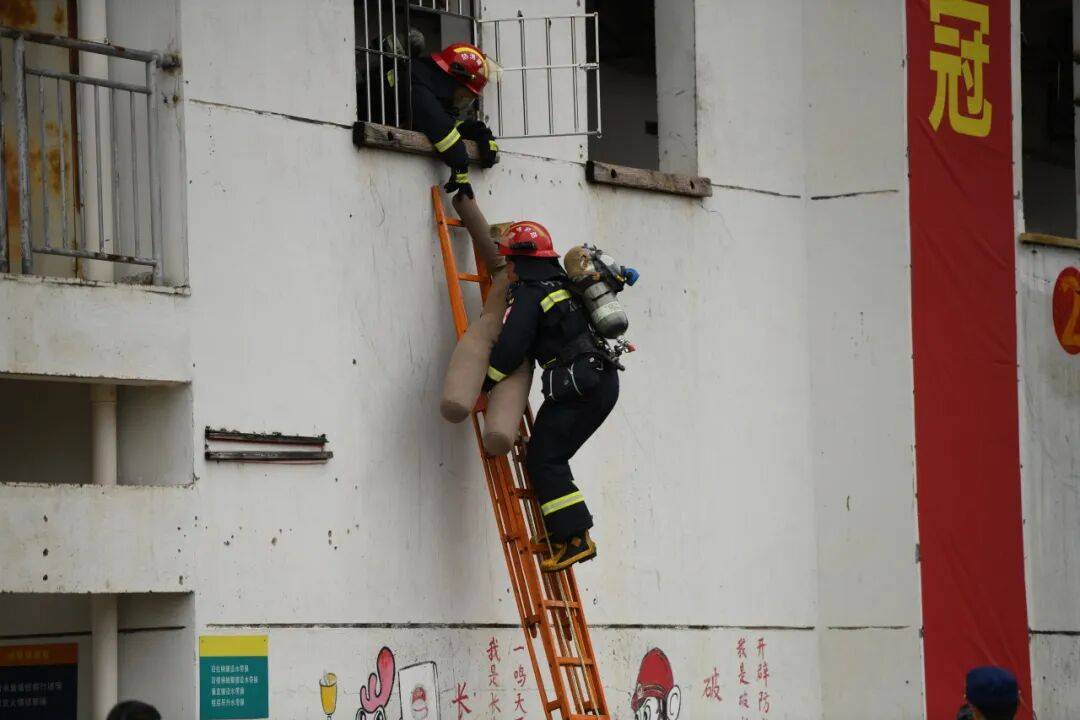 燃动赛场!三明消防激战 2025全省岗位练兵“龙虎榜”比武