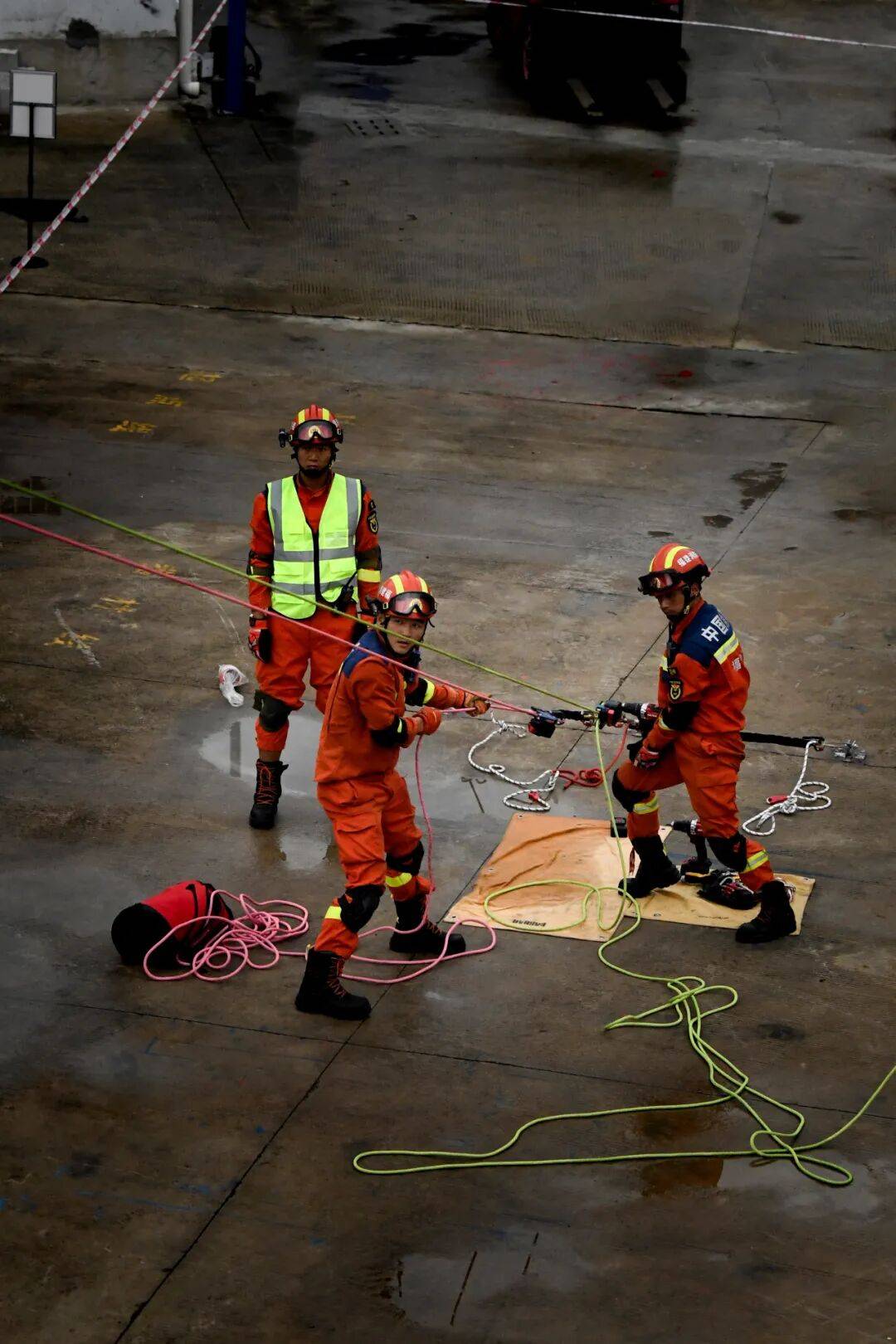 燃动赛场!三明消防激战 2025全省岗位练兵“龙虎榜”比武