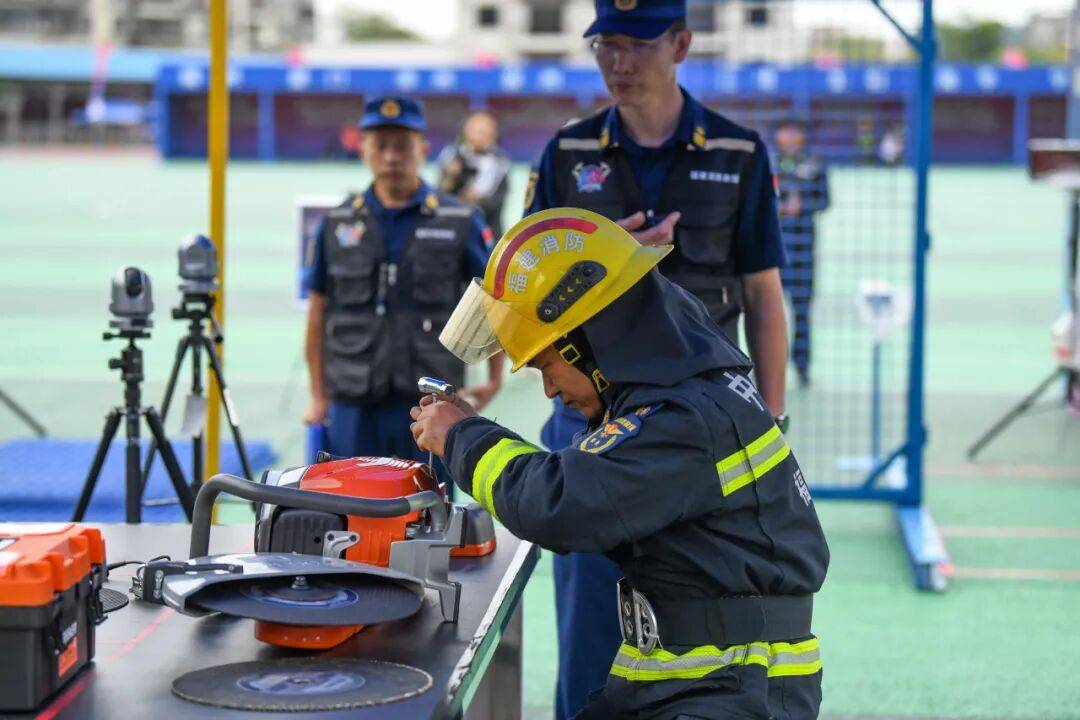 燃动赛场!三明消防激战 2025全省岗位练兵“龙虎榜”比武