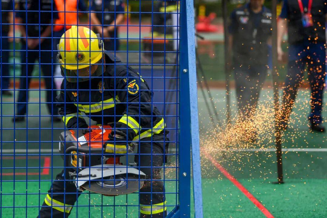 燃动赛场!三明消防激战 2025全省岗位练兵“龙虎榜”比武