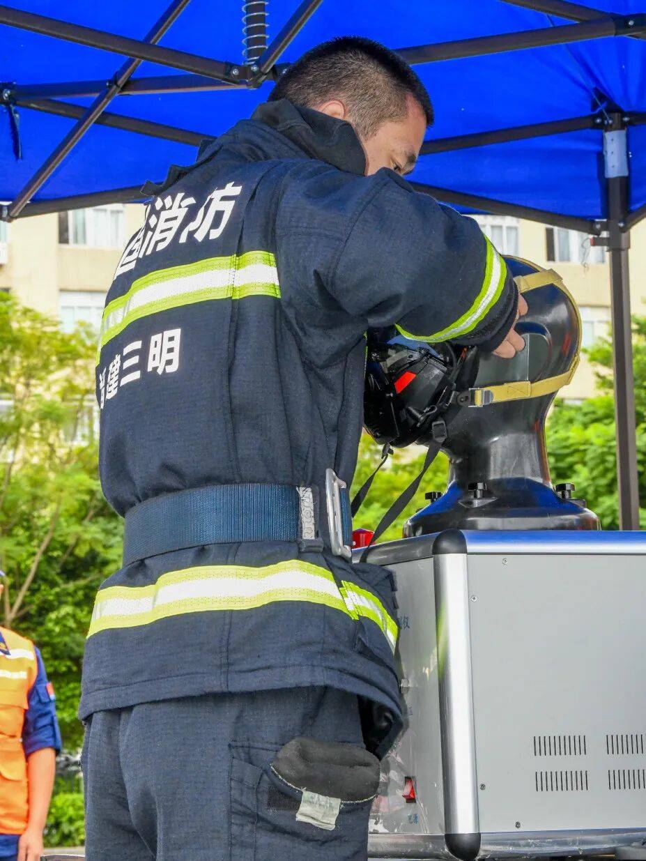 燃动赛场!三明消防激战 2025全省岗位练兵“龙虎榜”比武