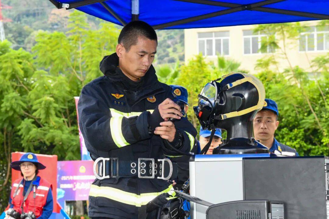 燃动赛场!三明消防激战 2025全省岗位练兵“龙虎榜”比武