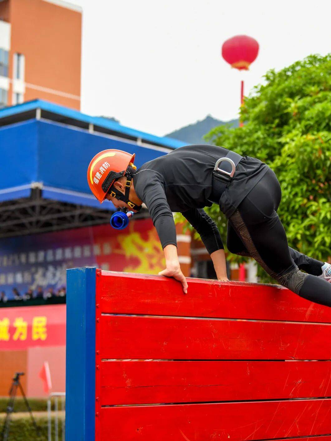 燃动赛场!三明消防激战 2025全省岗位练兵“龙虎榜”比武