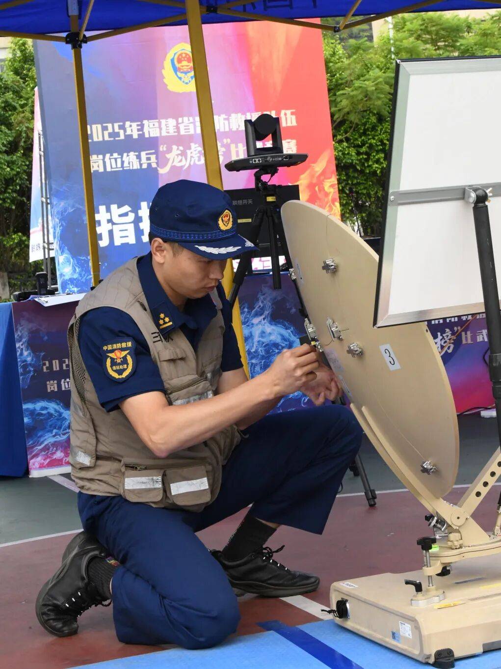 燃动赛场!三明消防激战 2025全省岗位练兵“龙虎榜”比武