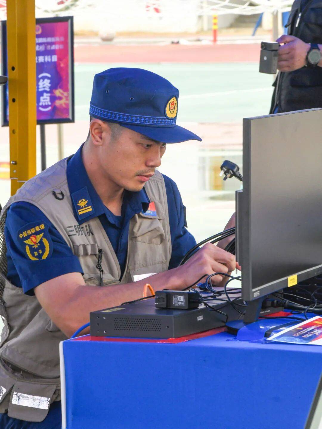 燃动赛场!三明消防激战 2025全省岗位练兵“龙虎榜”比武