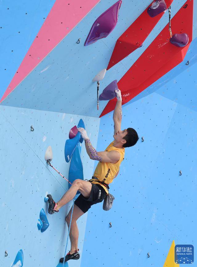 全运会丨攀岩项目开赛